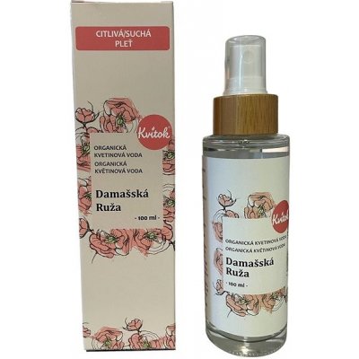Kvitok Květová voda damašská růže BIO 30 ml – Zbozi.Blesk.cz