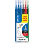 Pilot FriXion Ball 07 Náplň sada 6 ks modrá (3 ×), černá, červená, zelená – Zboží Dáma
