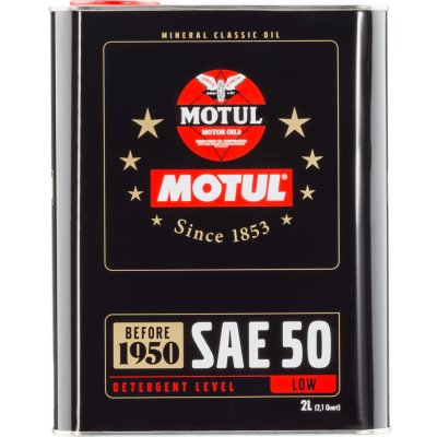 Motul Classic Oil SAE 50 2 l – Zboží Mobilmania