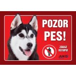 Juko Cedulka plast HUSKY/MALAMUT – Sleviste.cz