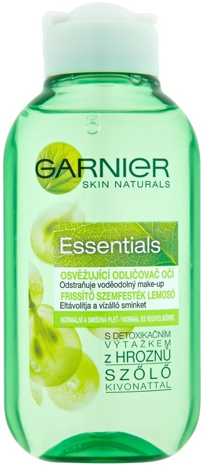 Garnier Essentials osvěžující odličovač očí 125 ml od 72 Kč - Heureka.cz