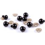 Bezpečnostní oči ⌀14 mm černá - prodej po 4 ks – Zboží Mobilmania