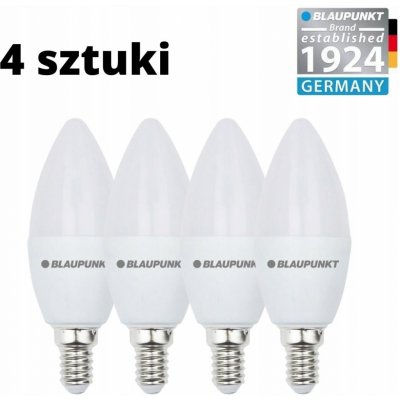 Blaupunkt 4 ks LED žárovky E14 7W WW – Zboží Mobilmania