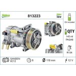 Kompresor, klimatizace VALEO 813223