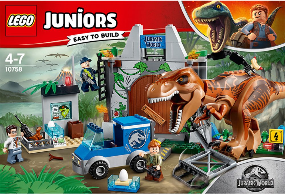 LEGO® Juniors 10758 Jurský svět T. rex Breakout | Srovnanicen.cz