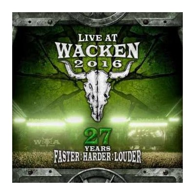 Various Artists - Live At Wacken 2016 - 27 Years Faster - Harder - Louder DVD DVD – Hledejceny.cz