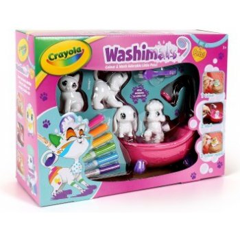 Albi Crayola zvířátka Washimals Box