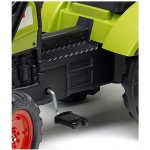 FALK Šlapací traktor Claas Arion 430 s nakladačem a vlečkou – Zboží Dáma