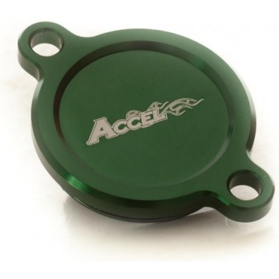 ACCEL víčko olejového filtru barva zelená KAWASAKI – Hledejceny.cz