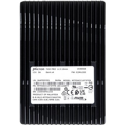 Micron 7450 PRO 15,3TB, MTFDKCC15T3TFR-1BC1ZABYYR