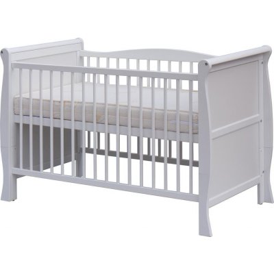 Scarlett MARINA s vyndavacími příčkami borovice 120 x 60 cm bílá – Zboží Mobilmania