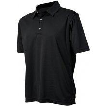 Backtee Mens Performance Polo black