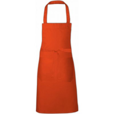 Link Kitchen Wear Hobby zástěra s přední kapsou oranžová Pantone 1655 80x73cm X994 – Hledejceny.cz