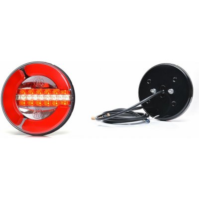 WAS W154/1130 12F LED Koncové světlo obrys + mlha + couv 12/24V – Hledejceny.cz