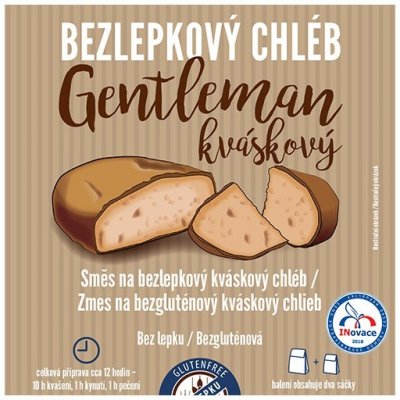 Adveni Bezlepkový chléb Gentleman kváskový 0,5 kg – Zboží Mobilmania