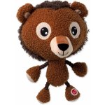 Dog Fantasy Big head lev plyšový pískací 30 cm – Zboží Dáma