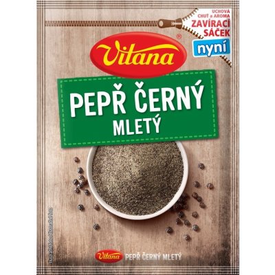 Vitana Pepř černý mletý 18 g – Zboží Dáma