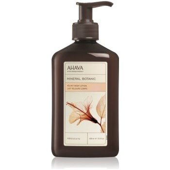 Ahava Mineral Botanic Hibiscus & Fig sametové tělové mléko 400 ml