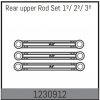Modelářské nářadí Absima 1230912 Rear Upper Rod Set 1?/ 2?/ 3?