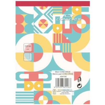 Concorde blok A6 linkovaný 50 listů – Zboží Mobilmania