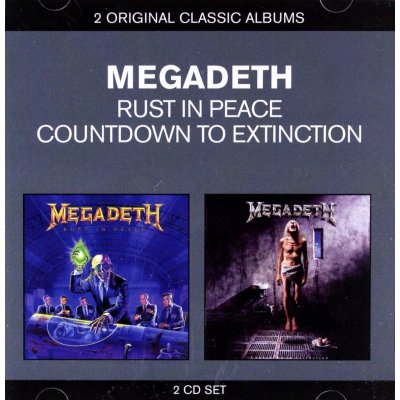 Megadeth RUST IN PEACE/COUNTDOWN TO EXTINCTI – Zbozi.Blesk.cz