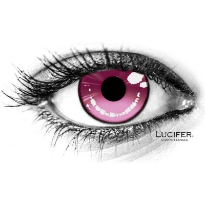 Lucifer Crazy čočky - nedioptrické - ANIME2 PINK 2 čočky – Hledejceny.cz