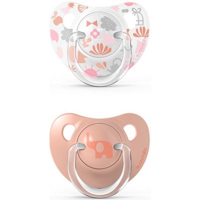 Suavinex anatomický silikon Memories růžová 2 ks – Sleviste.cz