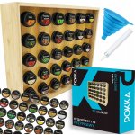 POKKA Sklenička na koření skleněná 30 ks s bambusovým stojanem 0,1200 l – Hledejceny.cz