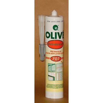 OLIVÉ 707 akrylový tmel 310g bílý