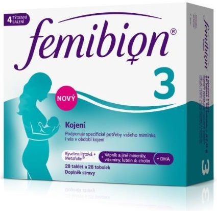 Femibion 3 Kojení 28 tablet + 28 kapslí
