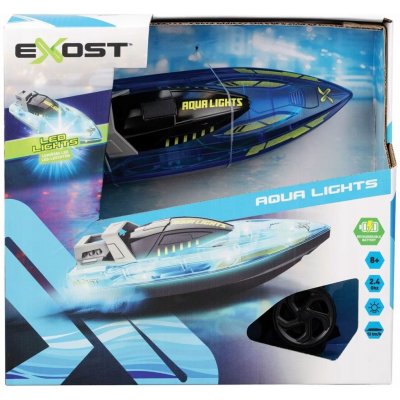 Silverlit EXOST Aqua Lights RC loď Dálkově ovládaný motorový člun LED 2.4 GHz RTR – Hledejceny.cz
