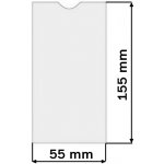 Kapsa samolepicí na hřbetní štítek 155x55 mm, balení 6 ks – Zboží Dáma