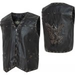 Stars and Stripes Pánská kožená vesta Hondo – Zbozi.Blesk.cz