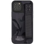 Pouzdro AppleMix TACTICAL Camo Apple iPhone 11 - látkové maskáč + poutko s néty - plastové / gumové - černé – Hledejceny.cz