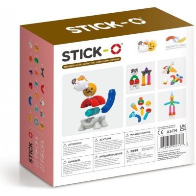 Magformers Stick-O Kočka a pes – Zboží Dáma