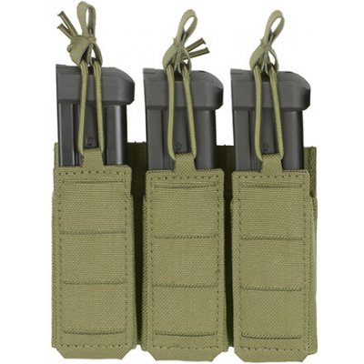 8Fields Trojitá otevřená sumka na pistolové zásobníky Laser Cut Olive – Sleviste.cz