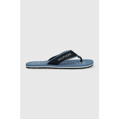 Tommy Hilfiger Sporty Hilfiger Beach Sandal Žabky FM0FM04469 Coast Blue – Zbozi.Blesk.cz