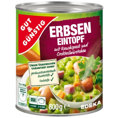 G&G Hráškový Eintopf s uzeným masem a slaninou 0,8 kg – Sleviste.cz