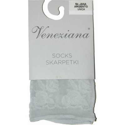 Veneziana Silonkové ponožky se vzorem jana argento