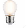 Žárovka Paulmann LED kapka 6,5 W E27 mat teplá bílá