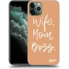 Pouzdro a kryt na mobilní telefon Apple Pouzdro Picasee ULTIMATE CASE MagSafe Apple iPhone 11 Pro - Boss Mama