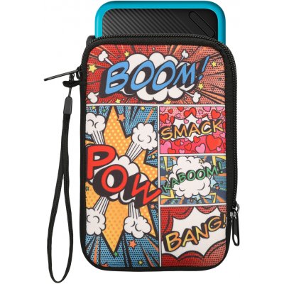 kwmobile Neoprenové pouzdro Nintendo 3DS XL comic book symbols - – Zboží Mobilmania