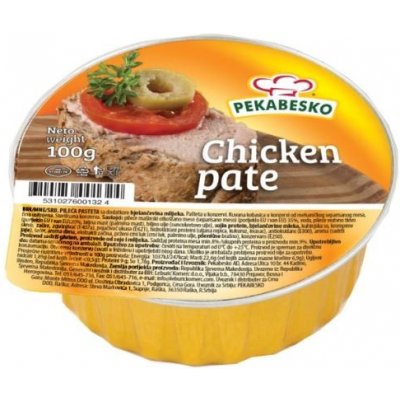 Pekabesko Kuřecí paté 100 g – Zboží Dáma