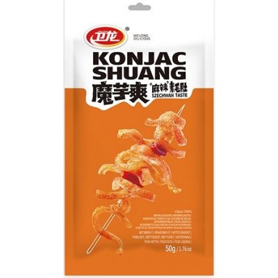 Weilong Konjac Shuang shirataki snack s příchutí Szechwan 252 g – Zboží Dáma
