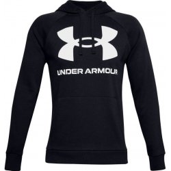 Under Armour Rival Fleece Big Logo Hd mikina 1357093 Black