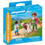 Playmobil 71803 Farmářka s dítětem a telátkem – Hledejceny.cz