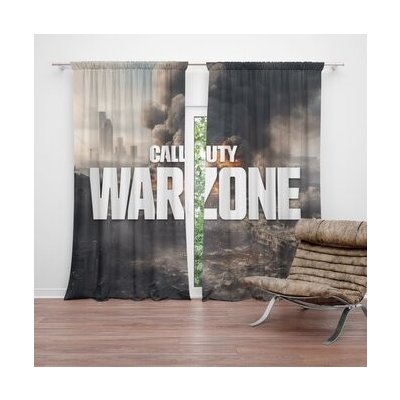 Sablio Závěs Call of Duty Warzone - město: 2ks 140x250cm – Hledejceny.cz