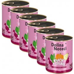 Dolina Noteci Superfood kachní a křepelčí 6 x 400 g