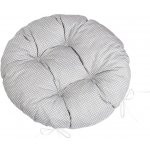 Bellatex Adéla prošívaný kulatý Šedá 40 cm – Zboží Dáma