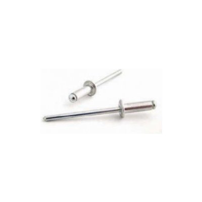Trhací nýt hliník - ocel 3,2x8 mm plochá hlava – Sleviste.cz